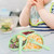 With Suction,divided Placemat Dish For Toddlers And Kids,baby First Stage Training Supplies , Green