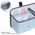 Baby Diaper Caddy Bag - Nursery Storage Bin For Diapers, Wipes & Toys - Diaper Organizer For Crib