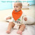 Auchen Cotton Bandana Drool Baby Bib, 8pk Unisex