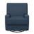 Baby Relax Rylan Reclining Glider Rocking Chair, Dark Blue