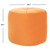 Safavieh Hawkem Cylinder Ottoman Orange
