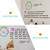 Hemoton 2 Sets Wall Stickers Creative Wall Decals Removable Self-adhesive Wall Stickers
