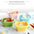 Baby Food Storage, 4 Pcs Silicone Baby Food Containers With Lids, Freezer & Stackable Storage For Infant Food, Leakproof & Reusable