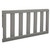 Delta Children Toddler Guardrail #0096, Greenguard Gold Certified, Grey