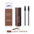 Qdle Eyebrow Stamp Shaping Waterproof Brow Powder Hair Line Stick (light Brown)