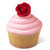 Wilton Red Rose Royal Icing Decorations, 1.55 Oz. (8 Pieces)