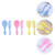 Bestonzon 6pcs/ 3 Sets Baby Brush And Comb Set Children Massage Care Safety Comb