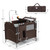 Gymax 5-in-1 Baby Beside Sleeper Bassinet Portable Crib Playard W/diaper Changer Brown