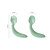 Hemoton 1 Set Bendable Baby Fork Spoon Adorable Baby Utensils Set Toddler Tableware