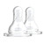 Dr. Brown's Narrow Baby Bottle Nipples, Level 1, Slow Flow - 0m+ - 2pk