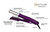 Instyler Original Rotating Hot Iron, 1-1/4 Inch, Purple