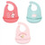 Hudson Baby Infant Girl Silicone Bibs, Life Is Better On The Farm, One Size