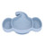 Cute Baby Suction, Baby Suction Plate Silicone Material  For Above 6 Months For Home Blue