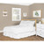 Dream On Me Carter 5 In 1 Full Size Convertible Crib In Natural And White