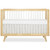 Dream On Me Carter 5 In 1 Full Size Convertible Crib In Natural And White