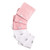 Open Box Copper Pearl Ultra Soft Washcloths, Pink/white