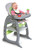 Badger Basket Envee Ii High Chair Play Table Conversion - Green/gray