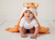 Luvable Friends Baby Unisex Cotton Animal Face Hooded Towel, Duck, One Size