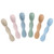 Tnjskce 6 Pack Silicone Baby Spoons Infant Set Soft Spoons Food Grade Materials Bpa Phthalate Free