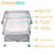 Karmas Product 4 In 1 - Baby Portable Folding Crib + Bedside Sleeper Bassinet + Playpen + Jumper For Newborn Toddlers, With Skin-friendly And Removable Mattress, Indoor And Outdoor Use