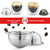 Stainless Steel Fillable Coffee Capsules Reusable Coffee Capsule Cup Filter Set,pods Filter For Nespresso Vertuo (230ml)