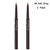 Magik 2 Pack Waterproof Eyebrow Pencil Retractable Slant Tip & Brush Double-ends Natural Hair-like Look (#4 Ash Gray)