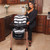 Mawma By Snooki - Rose Gold Black Stripes Fitzrovia High Chair