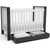 Delta Children Under Crib Roll-out Storage #w100950, Greenguard Gold Certified, Midnight Grey