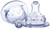 Nuby 6 Pack No Spill Nuby Nipples, 0-6 Months, Clear Pack Of 2