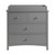 Oxford Baby Changing Topper For 3-drawer Dresser, Dove Gray