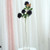 Balsacircle 2 Black Single Stem 33" Silk Rose Bouquets Wedding Artificial Flower