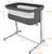 Hembor Baby Bassinet Height Adjustable Bedside Crib Sleeper