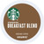 Starbucks K-cup Breakfast Blend Coffee