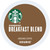 Starbucks K-cup Breakfast Blend Coffee