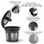 6 Pack Keurig Single My K-cup Solo Reusable Refillable Coffee Filter Pods Stainless Mesh For Keurig 2.0 & 1.0 Mini