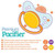 Pacifiers - Ulubulu - Love Blossoms & Blossom Orange (0-6m)