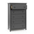 Storkcraft Kenton 5 Drawer Modern Vertical Dresser Gray