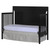 Dream On Me Cape Cod 5 In 1 Convertible Crib, Black