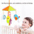 Baby Musical Crib Toy Hanging Bird Butterfly Colorful Rotatable Music Toy