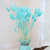 Natural Dried Flowers Bouquets Boho Plants For Wedding Home Decor Blue