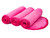 Rainbow Rovers Makeup Remover Cloths - Set Of 3- Reusable & Ultra-fine Makeup Towels | Suitable For All Skin Types | Removes Makeup With Water | Free Bonus Waterproof Travel Bag | Hot Pink