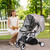 Mlfire Baby Stroller Rain Cover, Waterproof Stroller Pushchair Wind Dust Shield Cover Universal Size For Infant Pram Buggy Covers Protect Baby From Weather Rain Wind Bug Net Fly Shade Shield