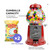 Global Gumball 1 Lb Fruit Mix Gumballs - 0.5 Inch Gumball Machine Refill