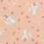 Fox And Flowers Deluxe Flannel Changing Pad Cover