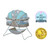 Dream On Me Karley Bassinet In Blue And Gray