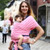 Ejoyce Baby Cotton Wrap Carrier Soft Stretchy Breathable Wrap, Ej-2001 (pink)