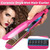 Professional Hair Crimper Curler Crimping Wave Ceramic Plate With 5 Grear Temperature Control Hair Straighter Or All Hair Types