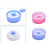 2pcs Fluffy Body Powder Case Talcum Powder Puff Container Box For Baby Infant Newborn