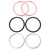 2pcs/set Infant Carriers Ring Sling High Quality One Size Aluminum Ring Newborn Baby Wrap Accessories For Mommy
