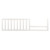 Evolur Convertible Crib Toddler Guard Rail In Aged White